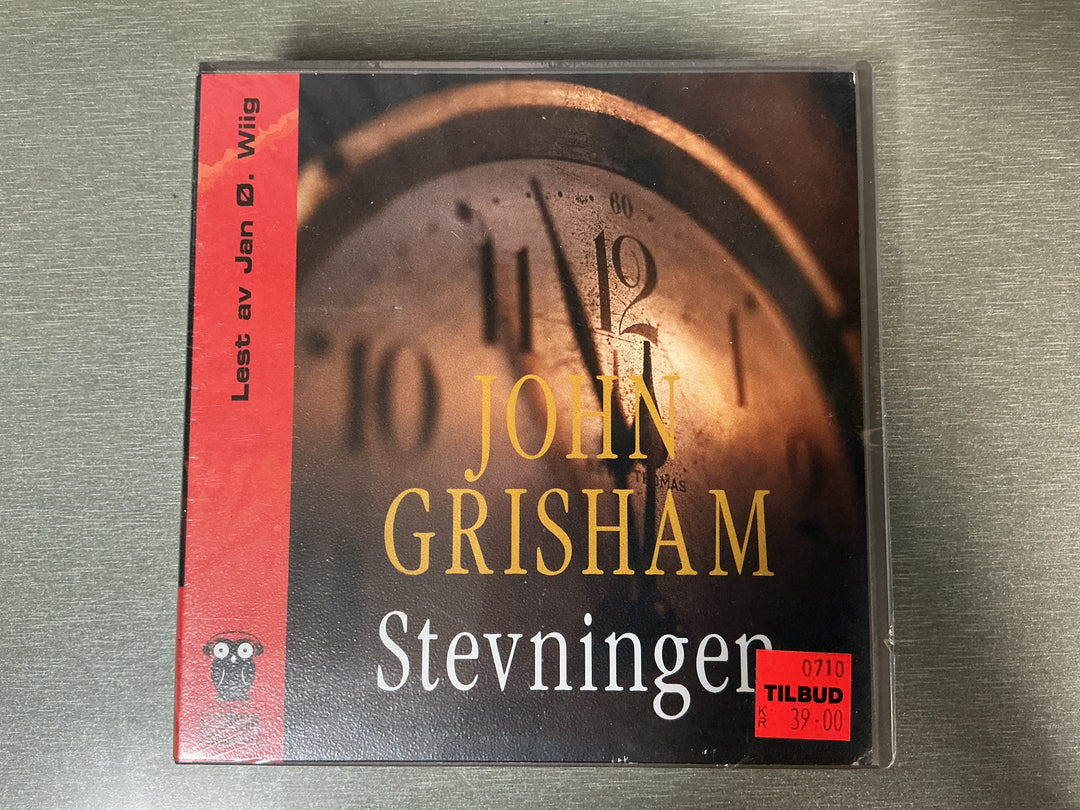 John Grisham. Stevninger. Lydbok på CD.