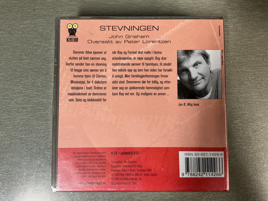John Grisham. Stevninger. Lydbok på CD.