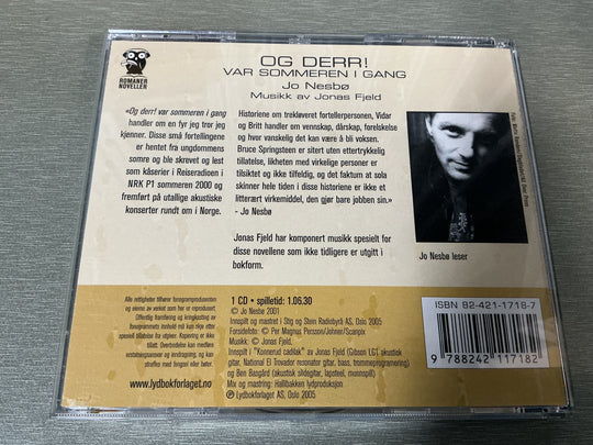 Jo Nesbø. Og derr! var sommeren i gang. Lydbok på CD.