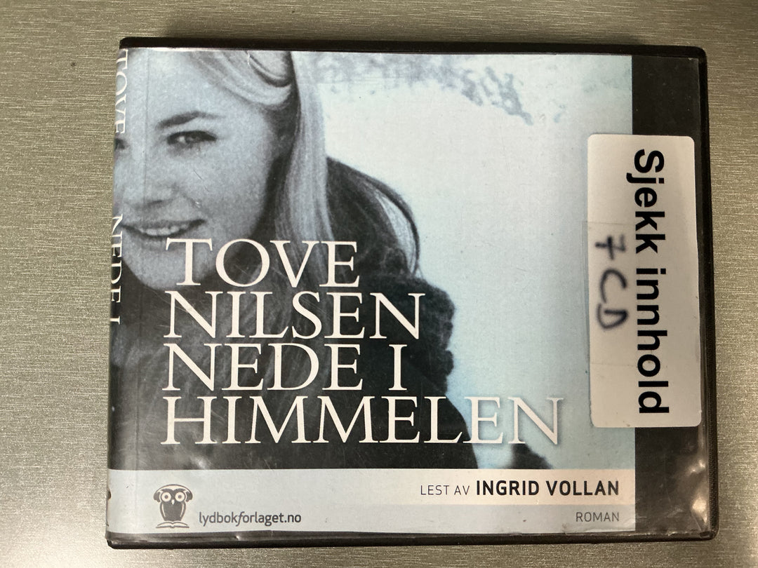 Tove Nilsen. Nede i himmelen. Lydbok på CD.