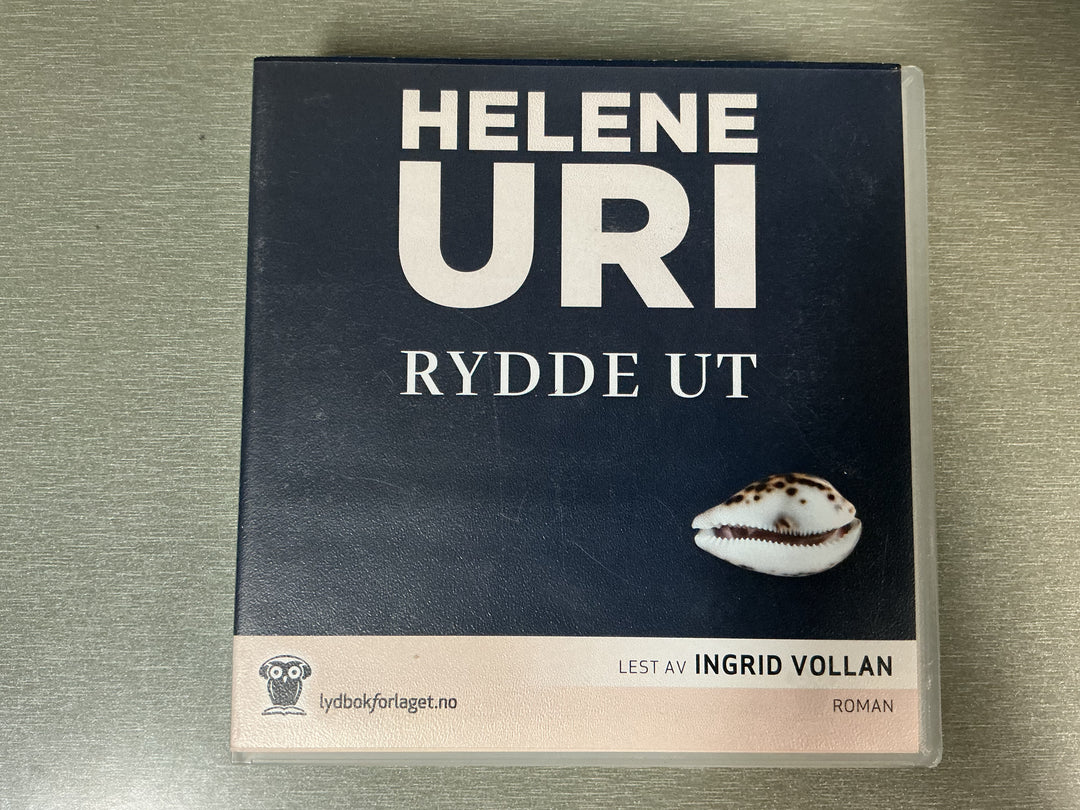 Helene Uri. Rydde ut. Lydbok på CD.