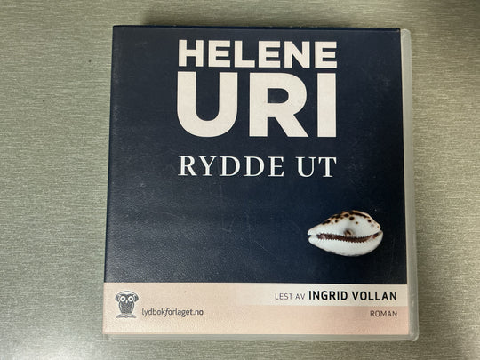 Helene Uri. Rydde ut. Lydbok på CD.