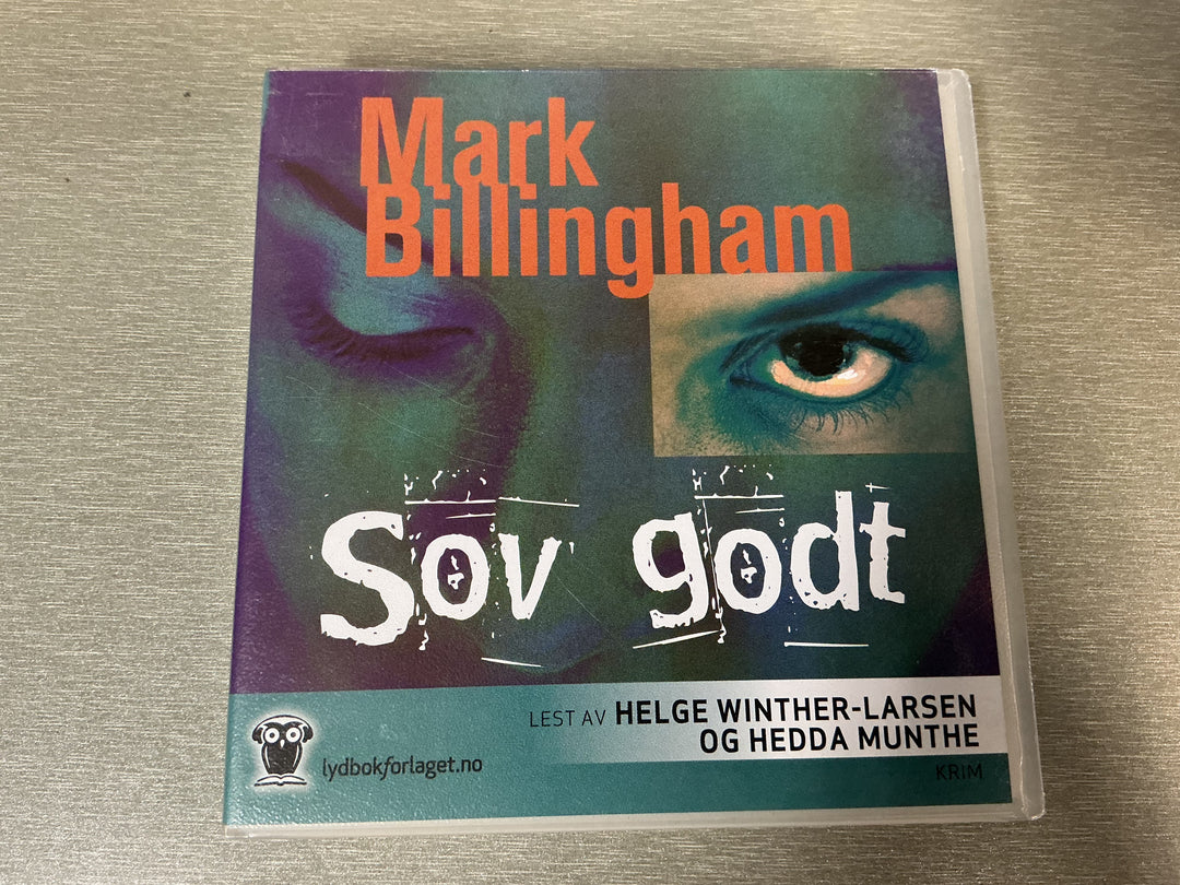 Mark Billingham. Sov godt. Lydbok på CD.