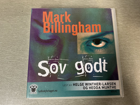 Mark Billingham. Sov godt. Lydbok på CD.