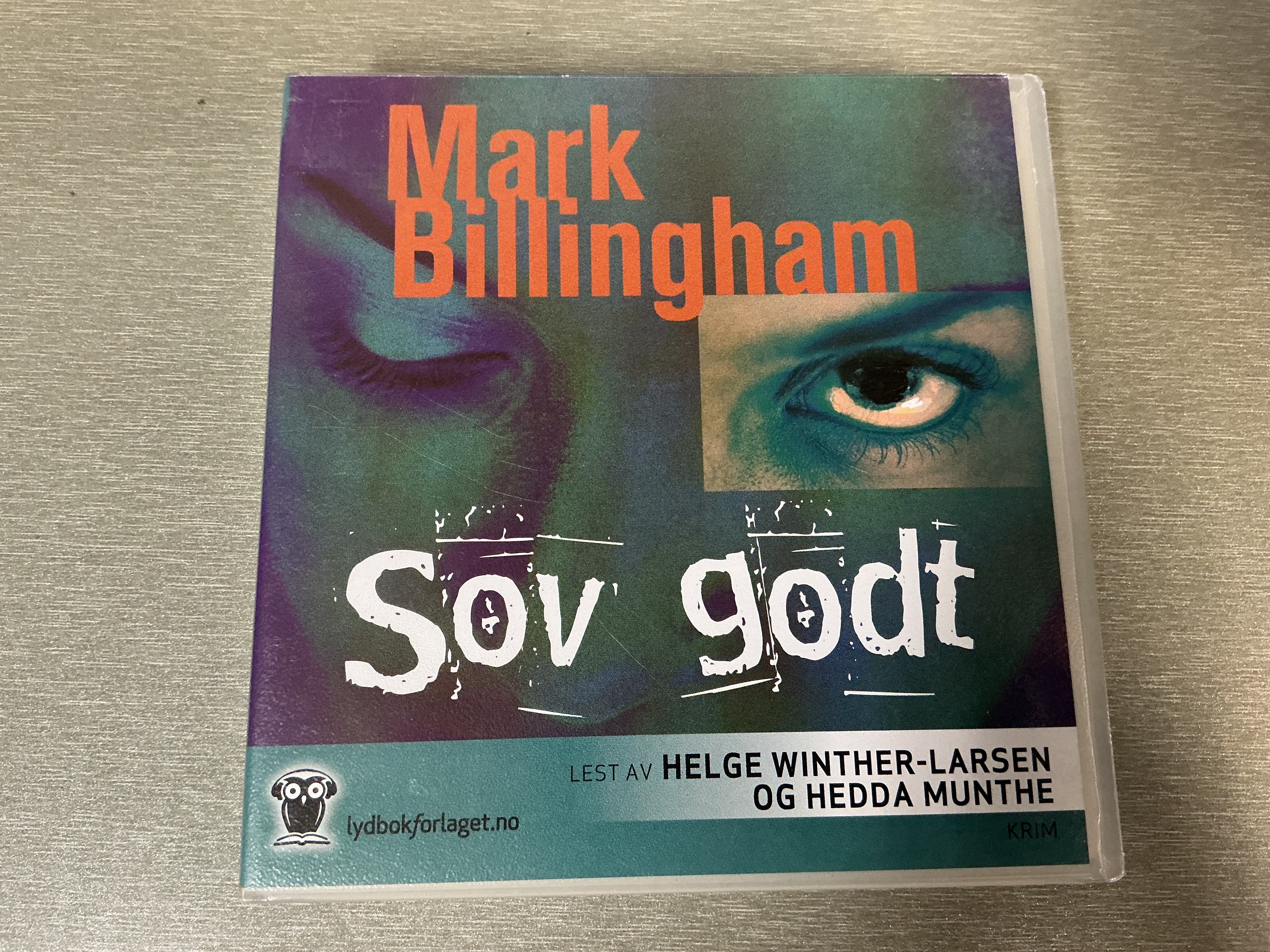 Mark Billingham. Sov godt. Lydbok på CD.