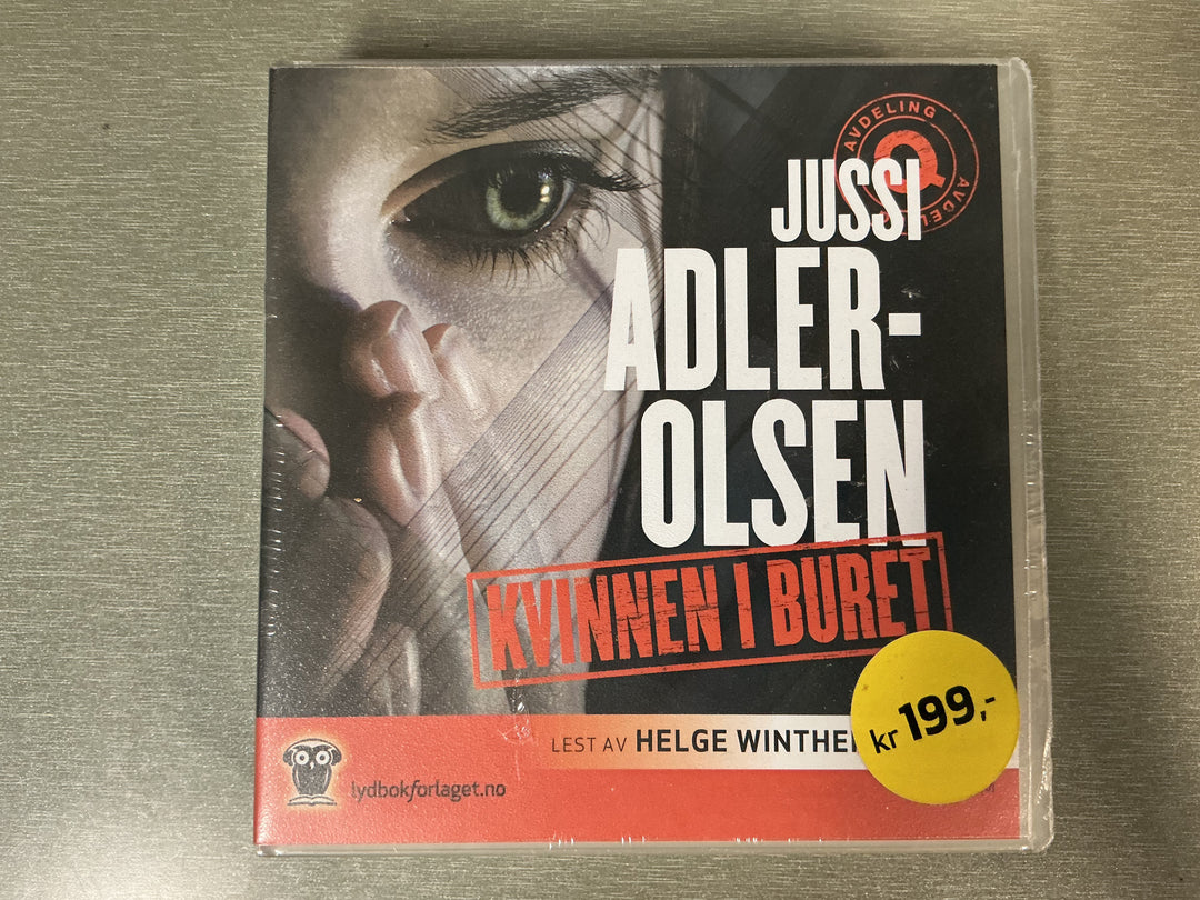 Jussi Adler-Olsen. Kvinnen i buret. 2007. Lydbok på CD.