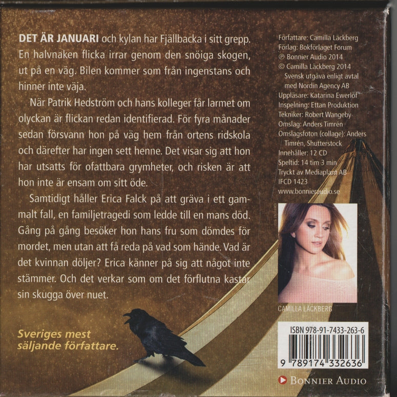 Camilla Läckberg. Lejontämjaren. 2014. Lydbok på CD.