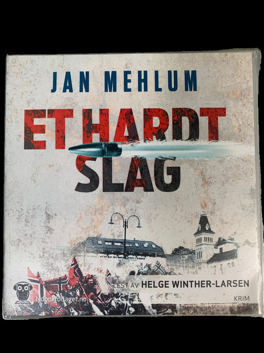 Jan Mehlum. Et hardt slag. Lydbok på 9 CD.