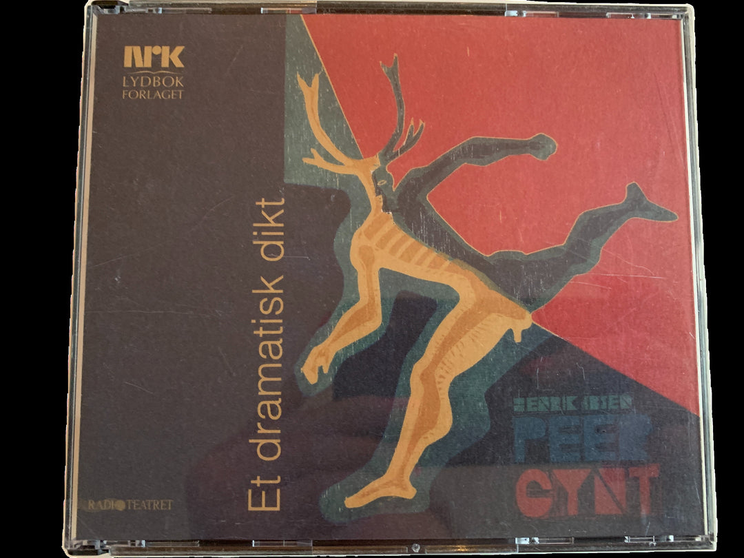 Henrik Ibsen. Peer Gynt – Et dramatisk dikt (NRK Radioteatret). Lydbok på 3 CD.