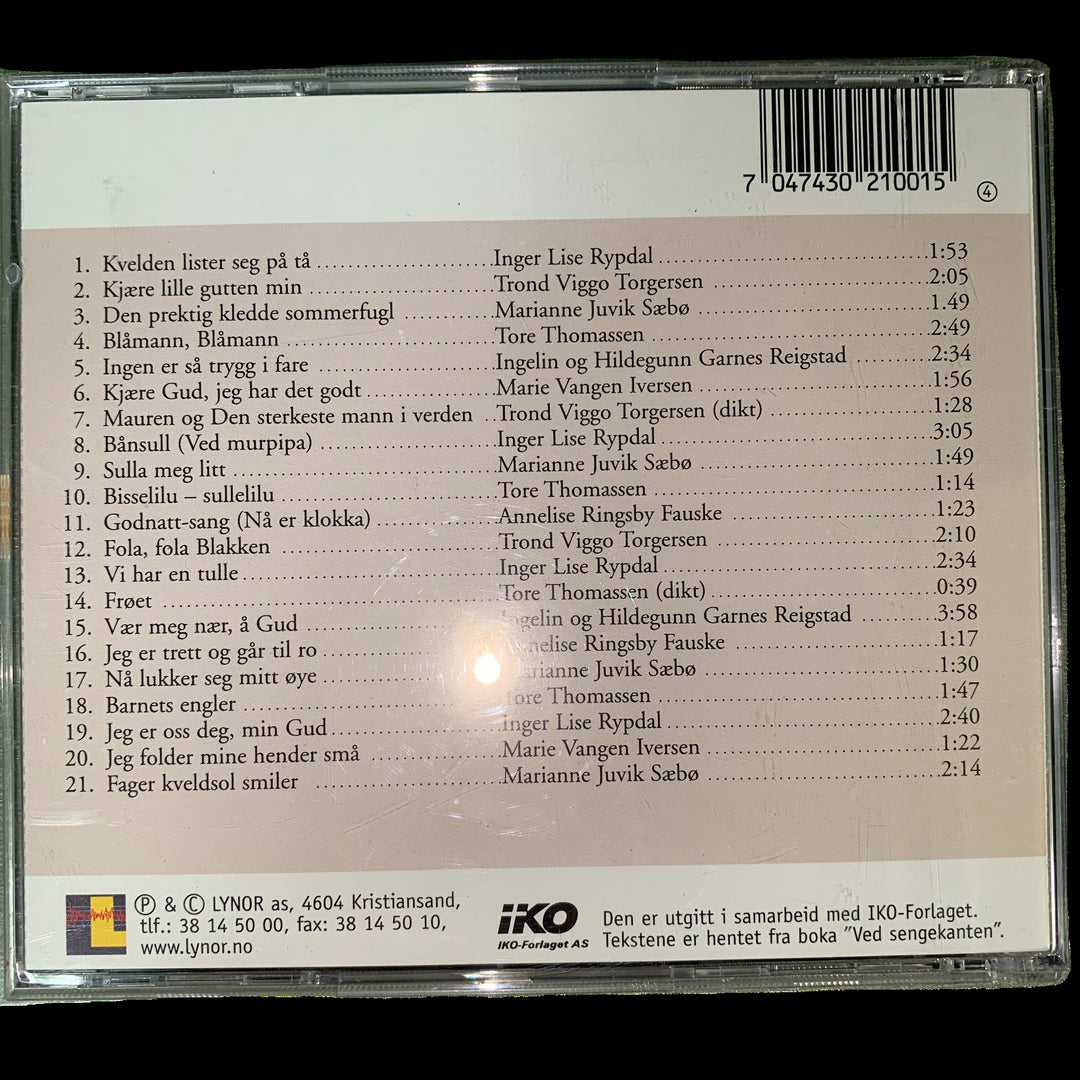 Ved sengekanten. Kveldssanger og dikt. CD.