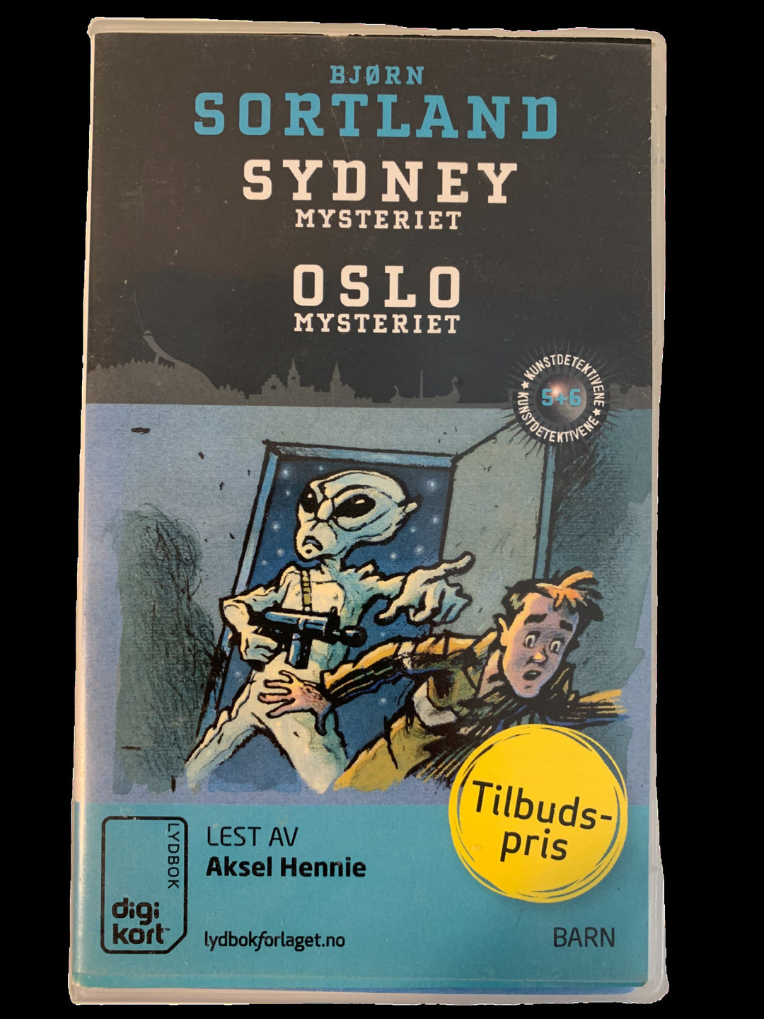 Bjørn Sortland. Sydney-mysteriet / Oslo-mysteriet. Lydbok (digikort).