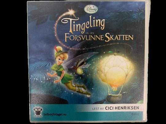 Disney Fairies. Tingeling og den forsvunne skatten. Lydbok på 1 CD.