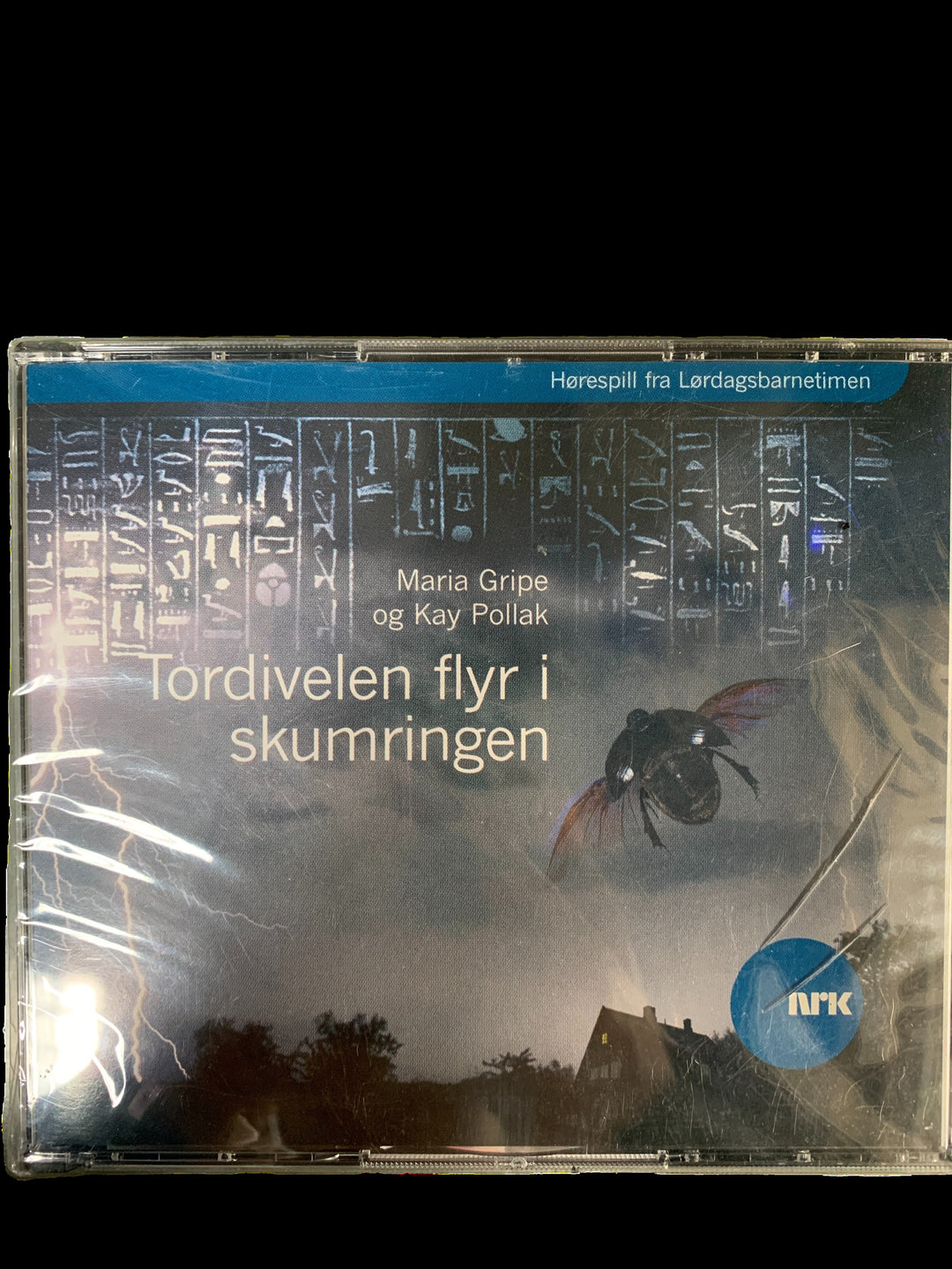 Maria Gripe og Kay Pollak. Tordivelen flyr i skumringen (NRK). Lydbok på 5 CD. Ny i plast!