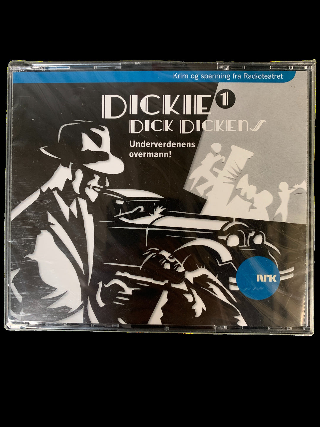 Rolf og Alexandra Becker. Dickie Dick Dickens 1 – Underverdenens overmann (NRK). Lydbok på 4 CD. Ny i plast!