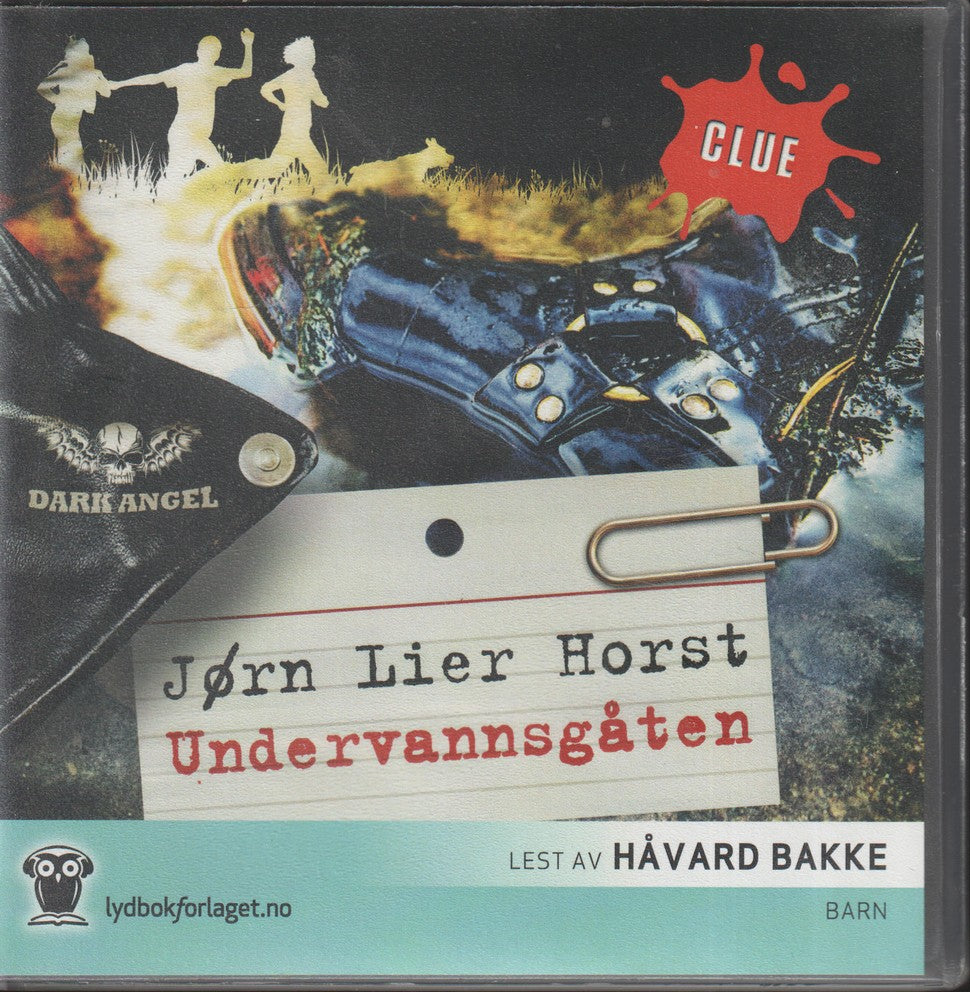 Jørn Lier Horst. Undervannsgåten. Lydbok på 2 CD.