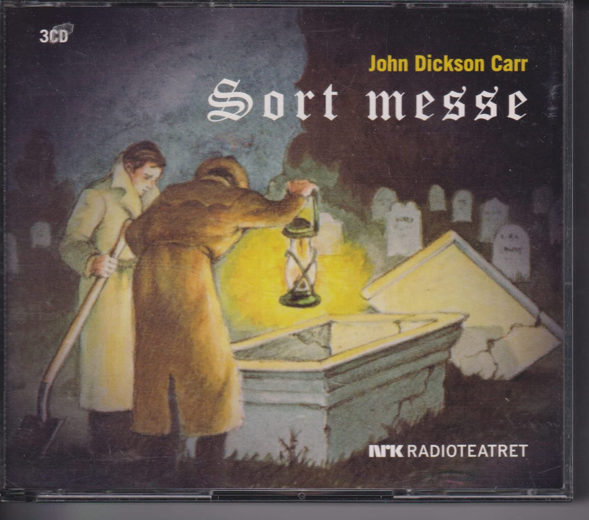 John Dickson Carr. Sort messe (NRK Radioteatret). Lydbok på 3 CD.