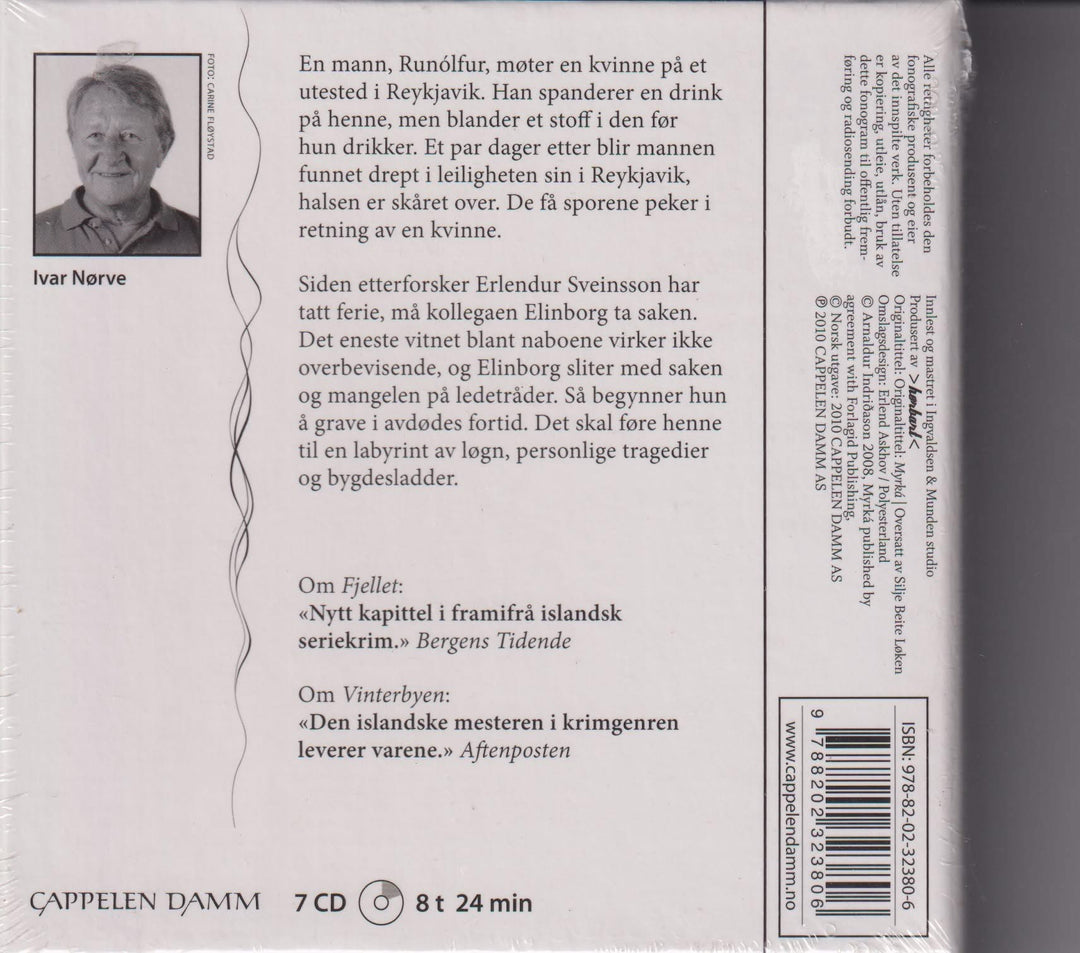 Arnaldur Indriðason. Irr-ganger. Lydbok på 7 CD. Ny i plast!