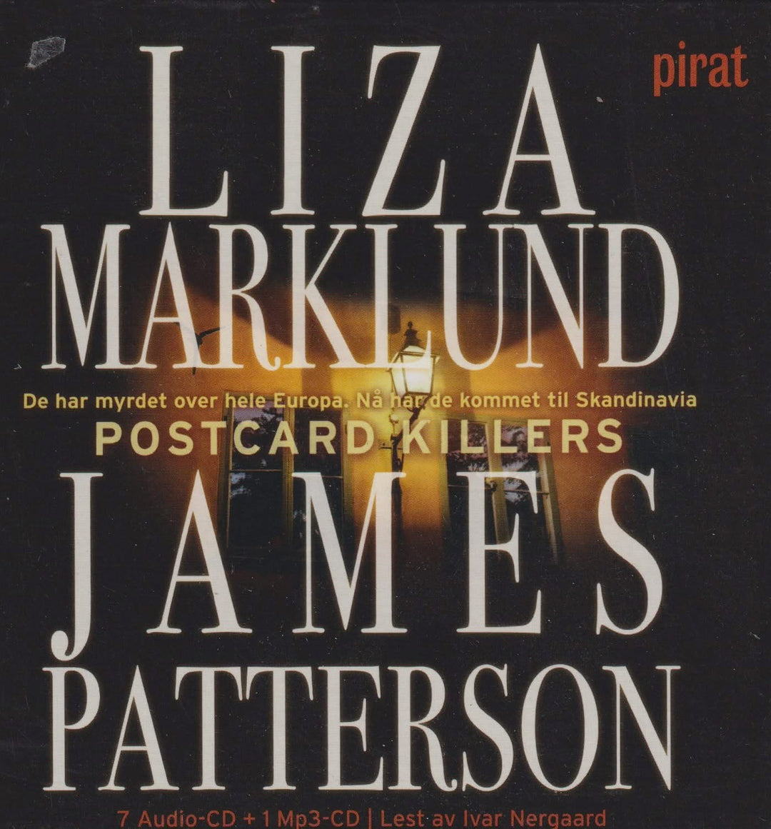 Liza Marklund og James Patterson. Postcard Killers. Lydbok på 8 CD.