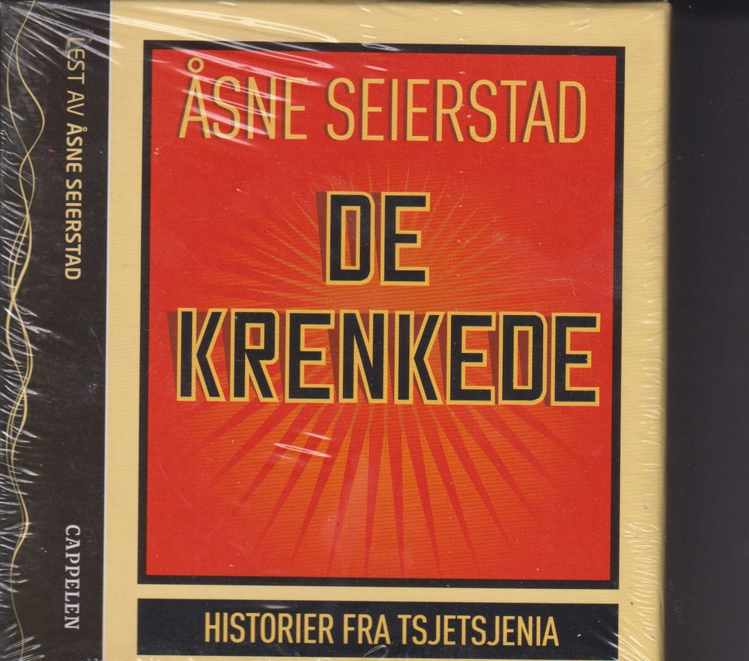 Åsne Seierstad. De krenkede – Historier fra Tsjetsjenia. Lydbok på 8 CD. Ny i plast!