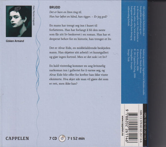Karin Fossum. Brudd. Lydbok på 7 CD.