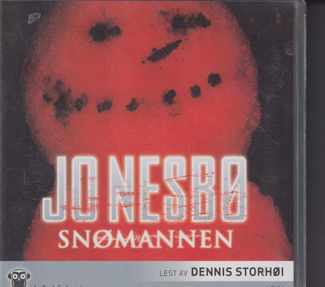 Jo Nesbø. Snømannen. Lydbok på CD.