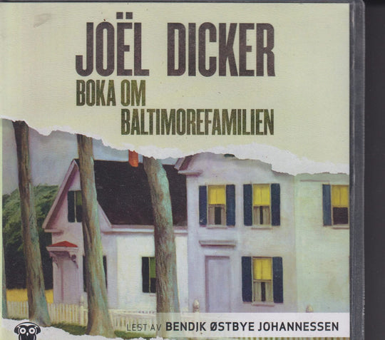 Joël Dicker. Boka om Baltimorefamilien. Lydbok på CD.
