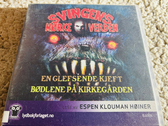 Arne Svingen, 2012, En glefsende kjeft / Bødlene på kirkegården. Lydbok på CD (fra bibliotek, pene disker).