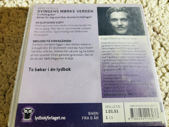 Arne Svingen, 2012, En glefsende kjeft / Bødlene på kirkegården. Lydbok på CD (fra bibliotek, pene disker).