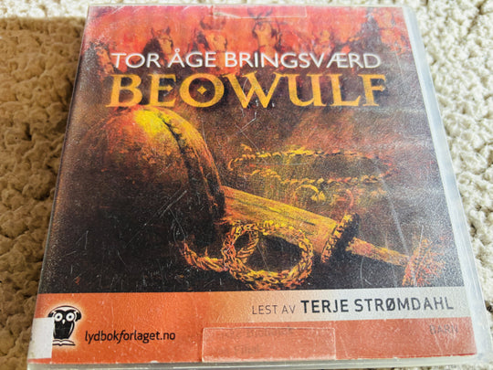 Tor Åge Bringsværd, 2003, Beowulf. Lydbok på CD (fra bibliotek, pene disker).