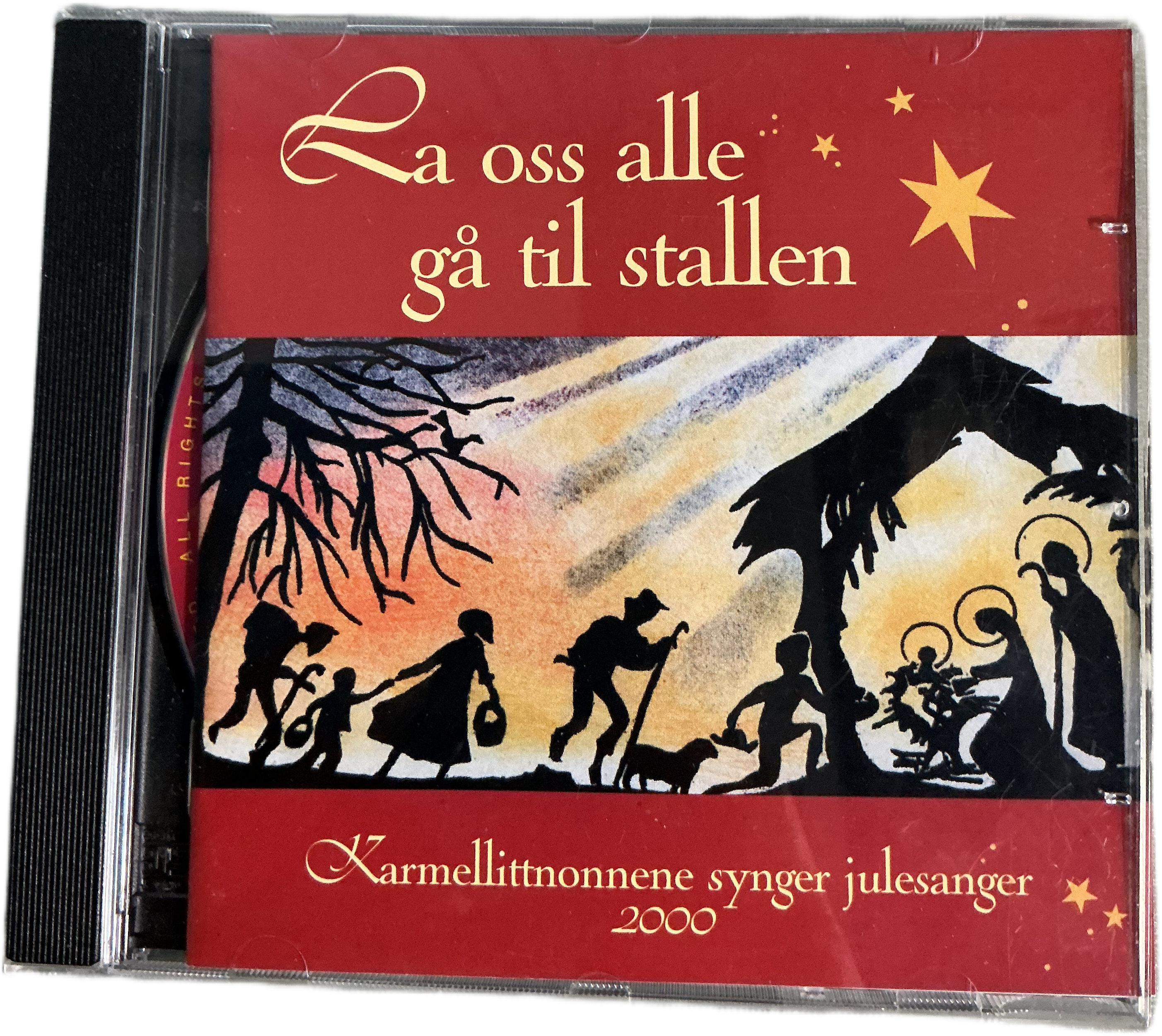 La oss alle gå til stallen - Karmelittnonnene synger julesanger. CD.