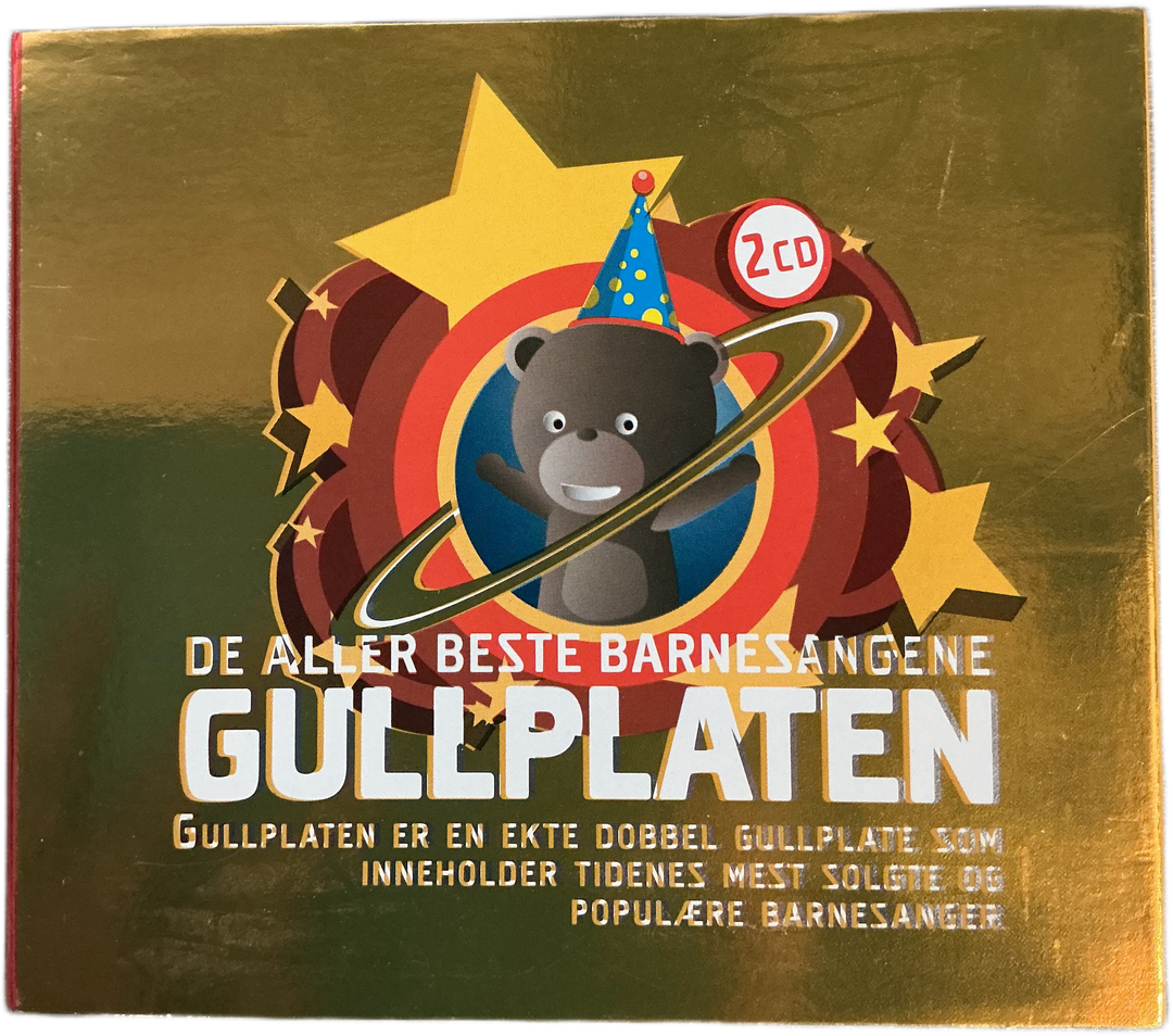 De aller beste barnesangene - Gullplaten (2CD). CD.