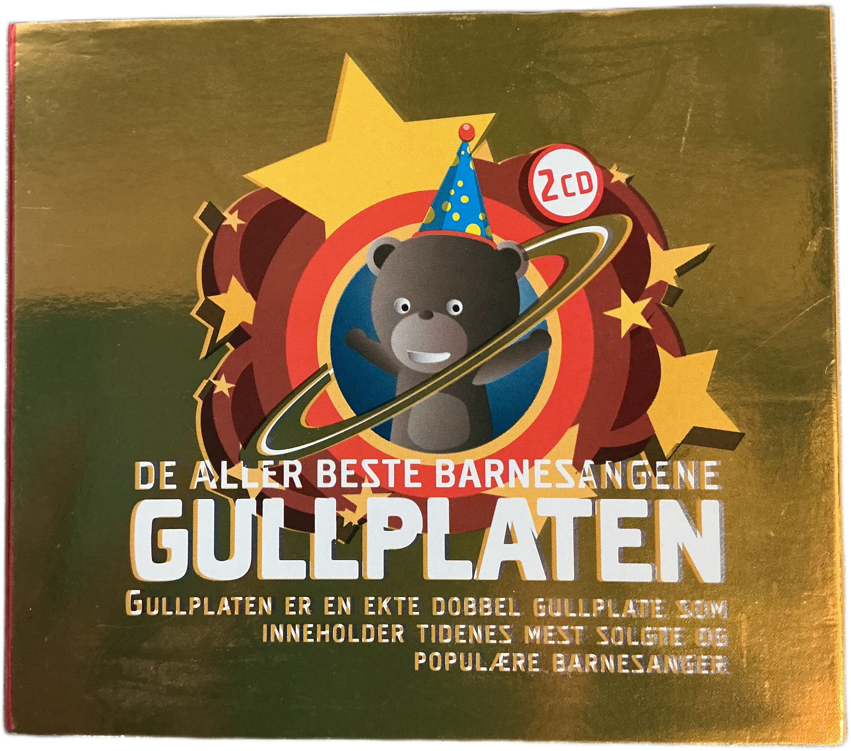De aller beste barnesangene - Gullplaten (2CD). CD.