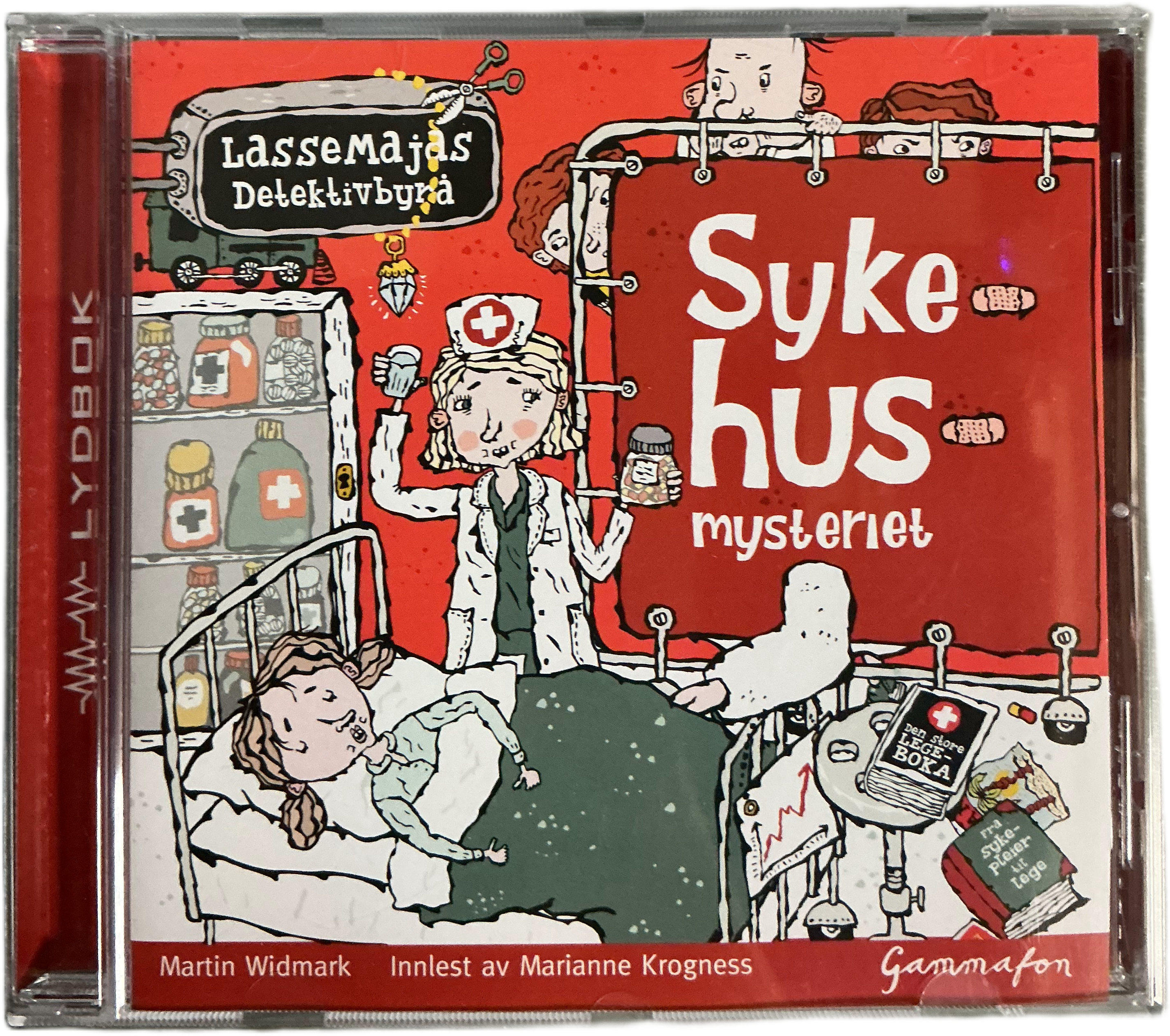 LasseMajas Detektivbyrå - Sykehusmysteriet. CD.
