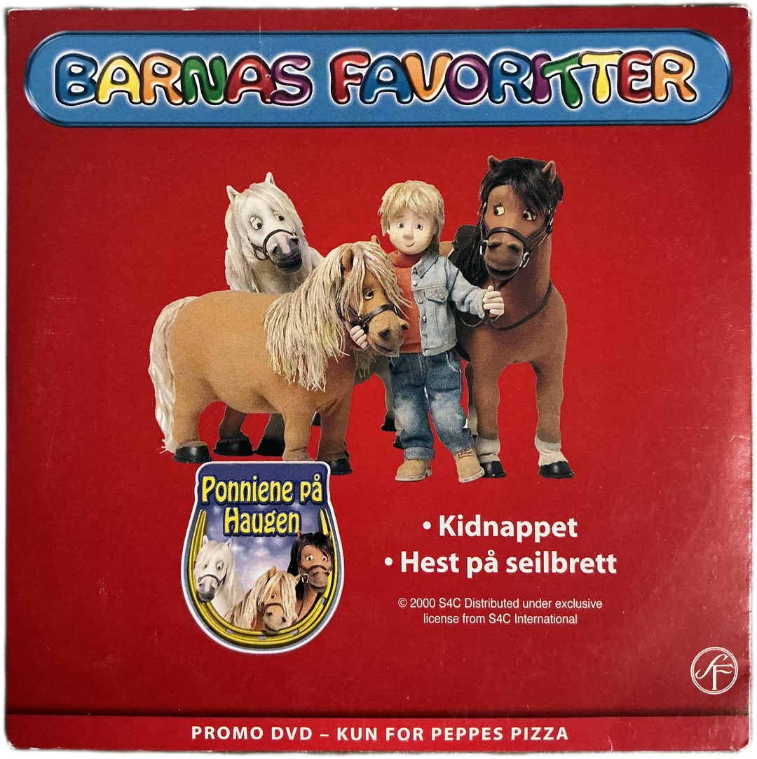 Barnas Favoritter: Ponniene på Haugen. CD.