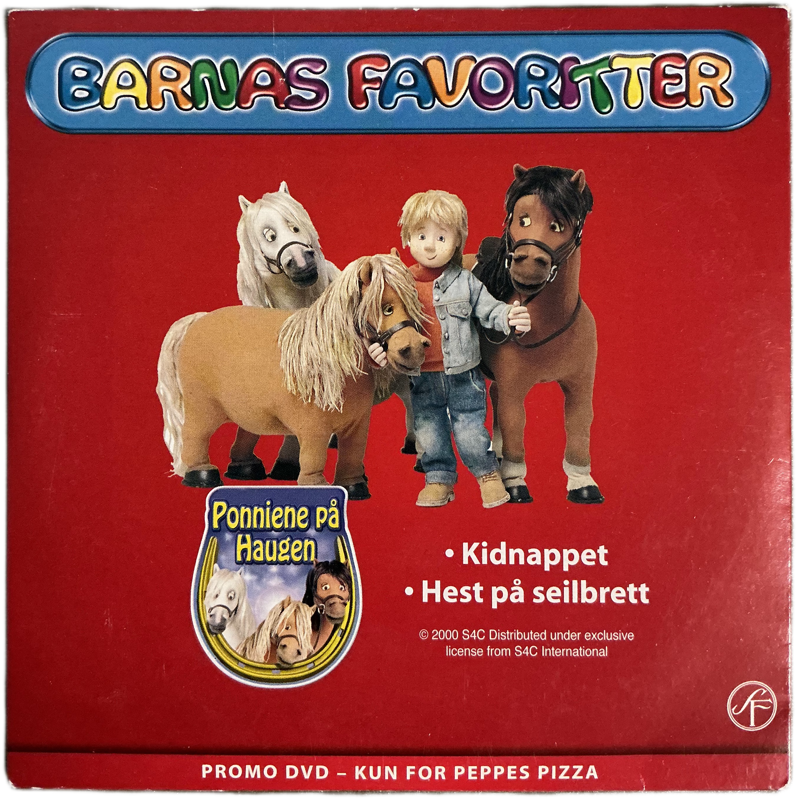 Barnas Favoritter: Ponniene på Haugen. CD.