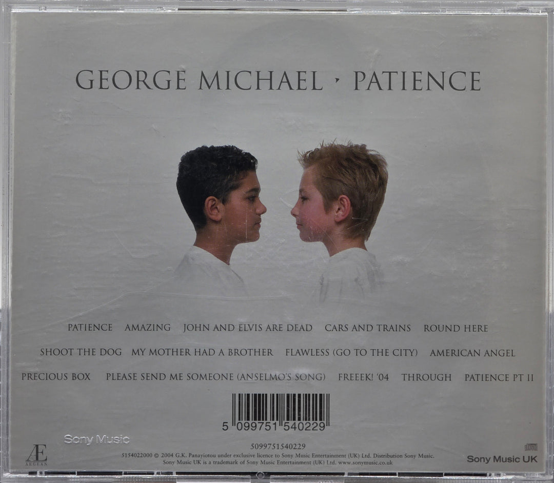 George Michael. Patience. 2004 . Musikk-CD.