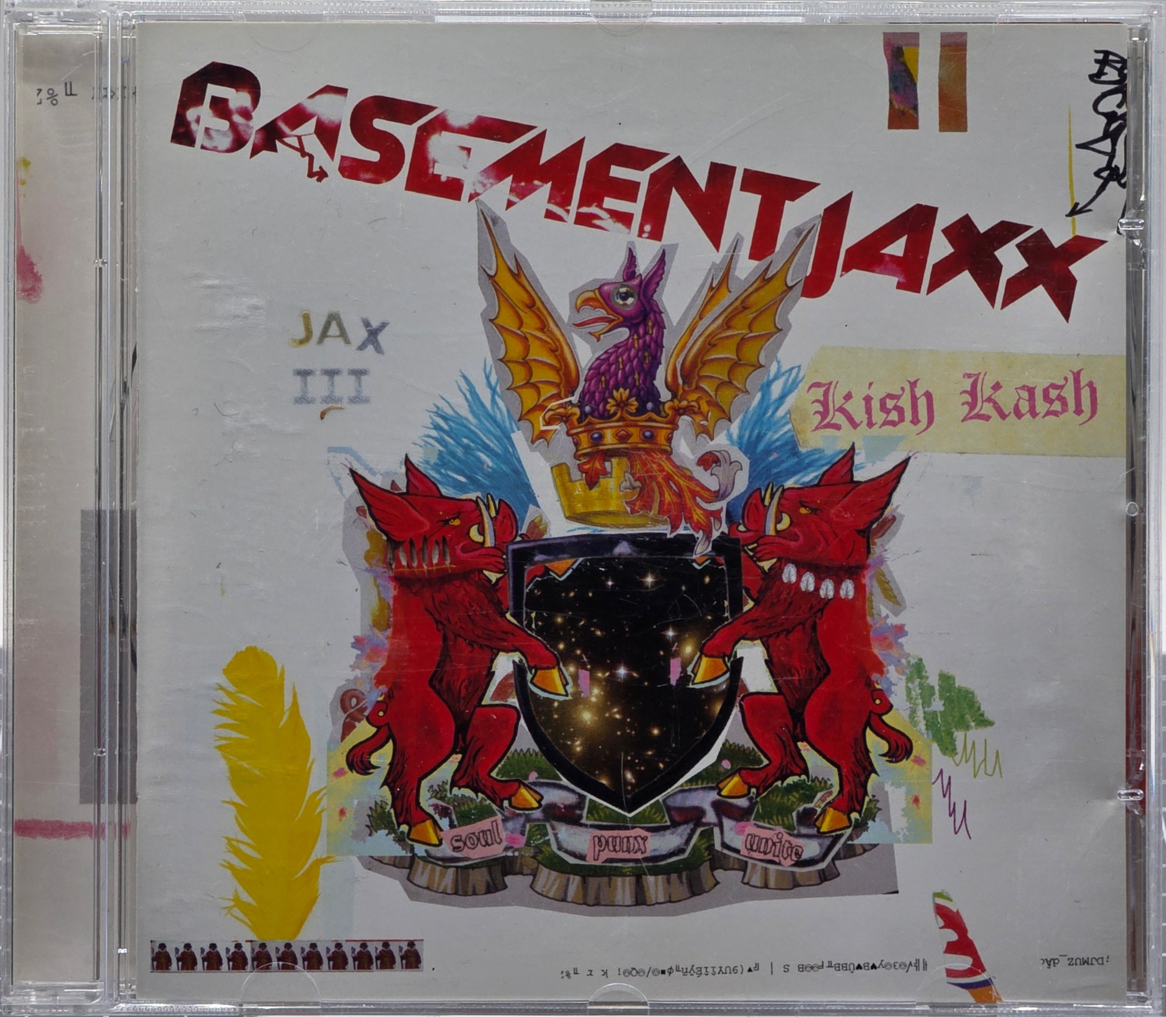Basement Jaxx. Kish Kash. 2002 . Musikk-CD.