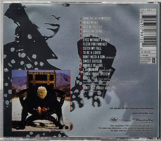 Billy Idol. Greatest Hits. 2008 . Musikk-CD.