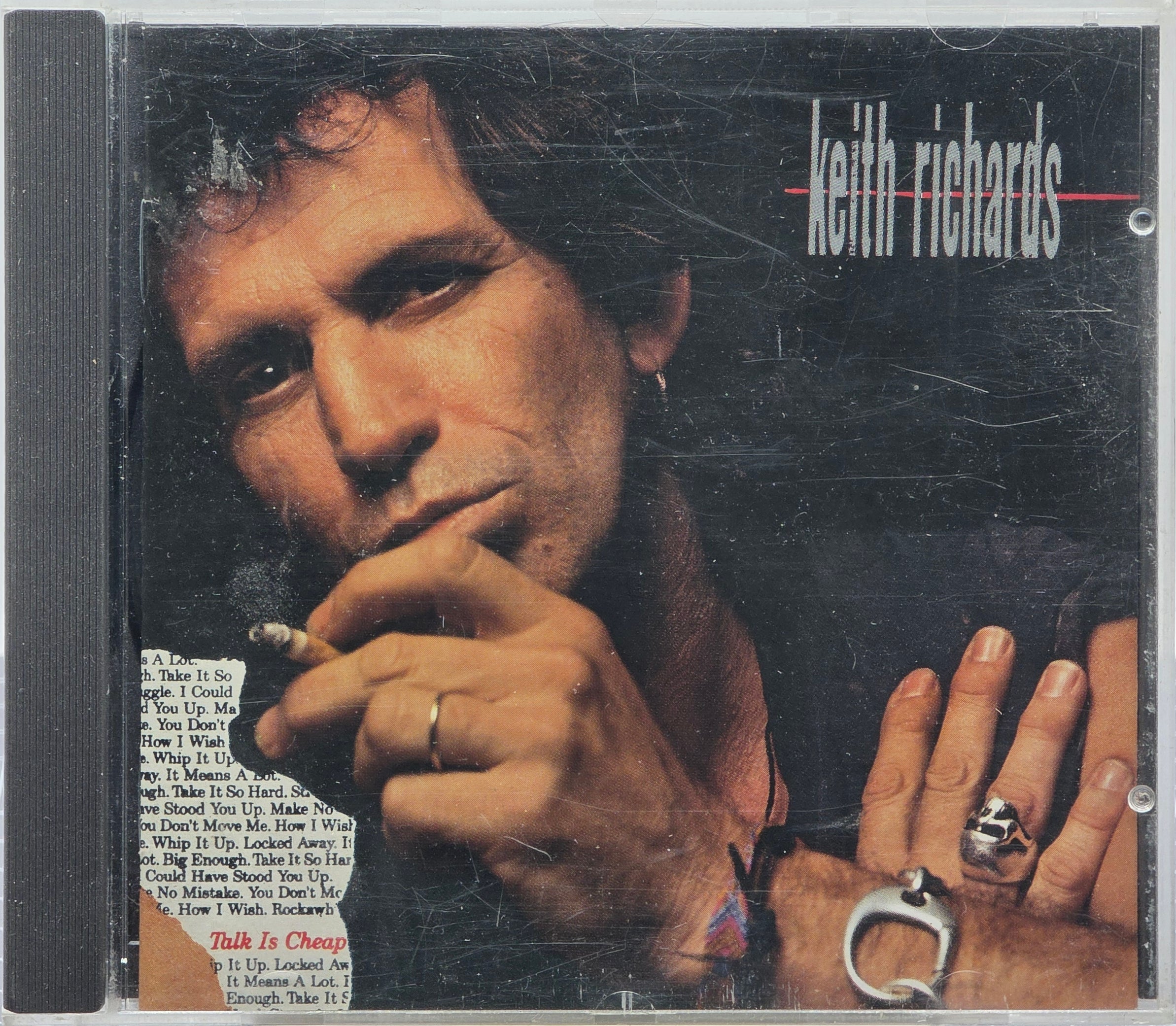 Keith Richards. Talk Is Cheap. 1988. Musikk-CD.