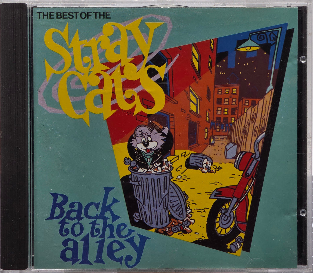 Stray Cats. Back to the Alley: The Best of the Stray Cats. 1990. Musikk-CD.