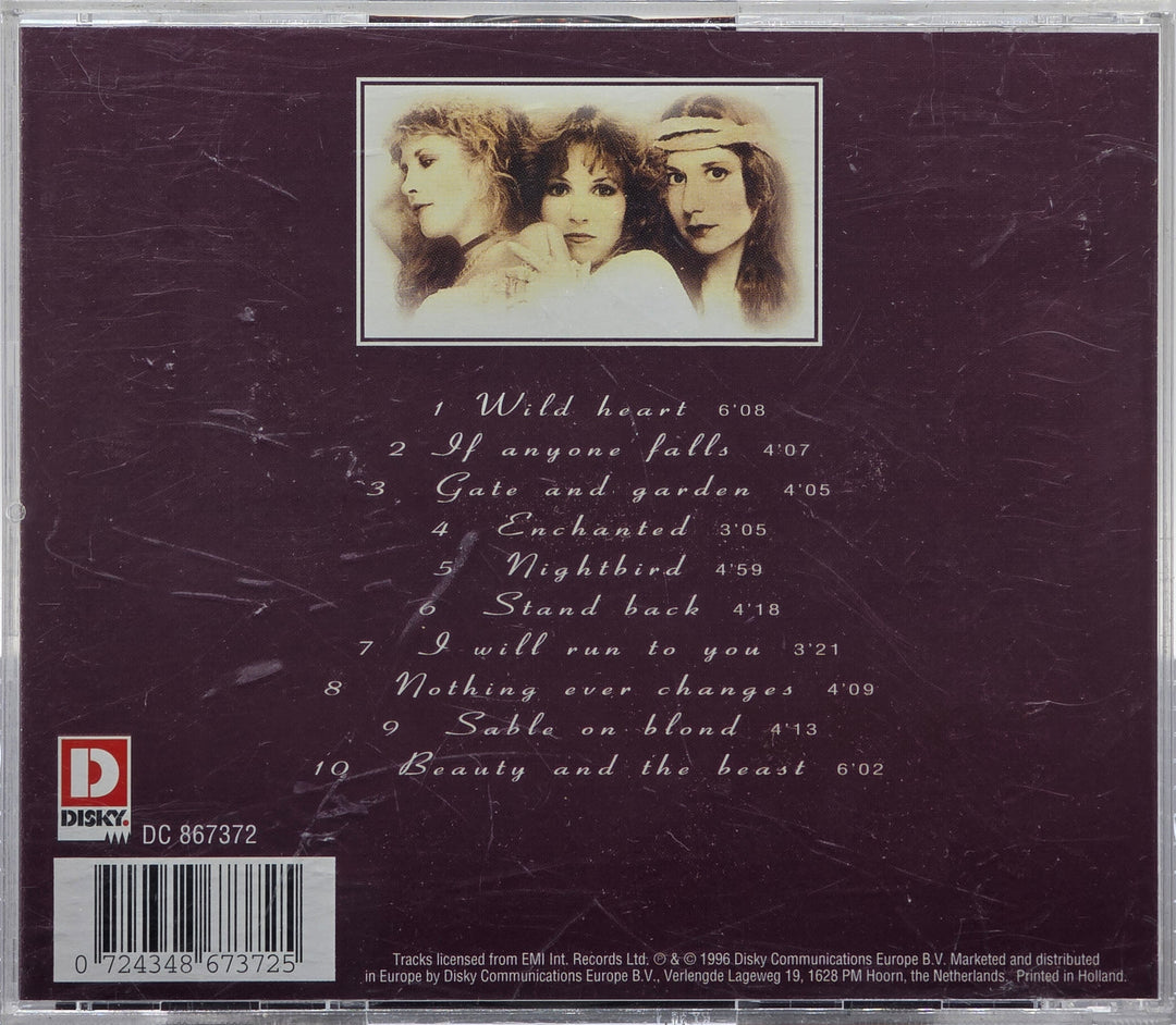 Stevie Nicks. The Wild Heart. 1983 . Musikk-CD.