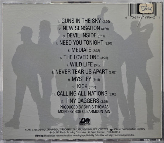 INXS. Kick. 1987 . Musikk-CD.