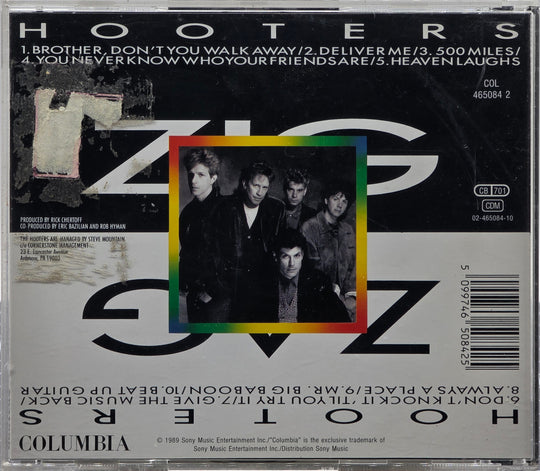 The Hooters. Zig Zag. Musikk-CD.