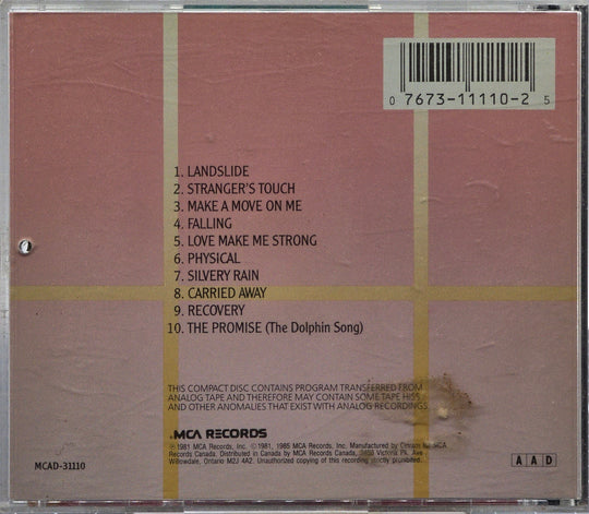 Olivia Newton-John. Physical. Musikk-CD.