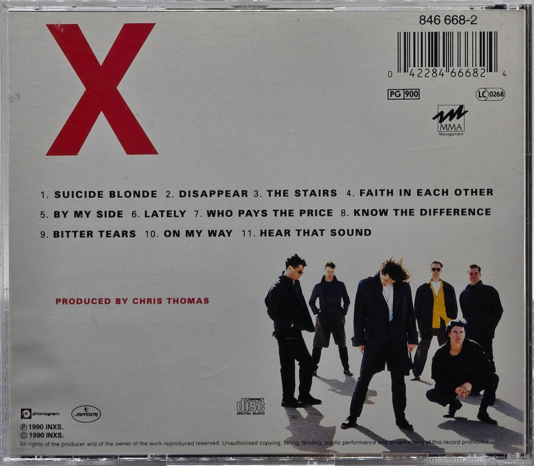 INXS. X. Musikk-CD.