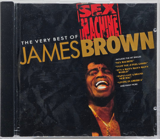 James Brown. The Very Best of (Sex Machine). 1991. Musikk-CD.