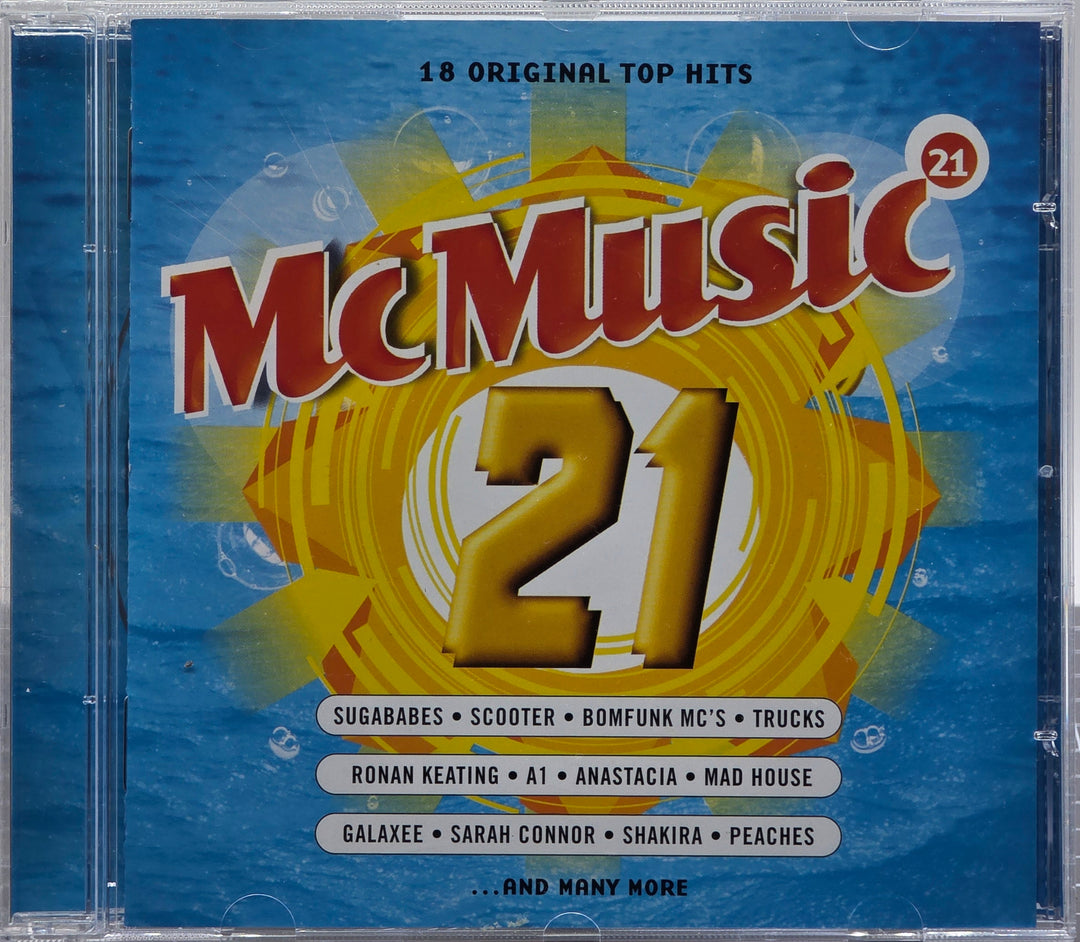 Diverse artister. McMusic 21. 2002. Musikk-CD.