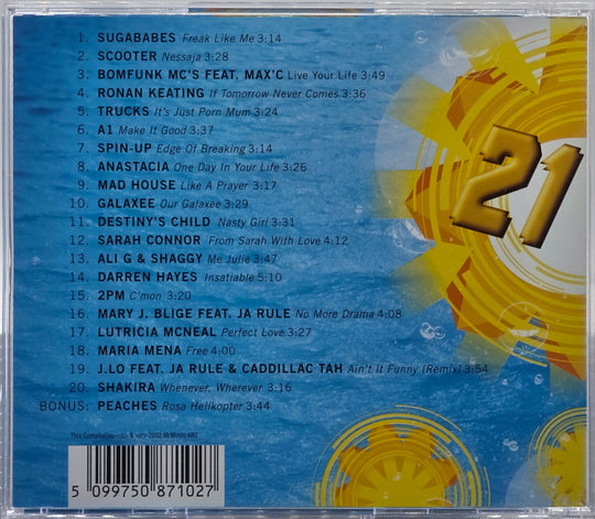 Diverse artister. McMusic 21. 2002. Musikk-CD.