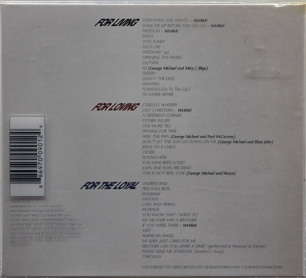 George Michael. Twenty Five. . Musikk-CD.