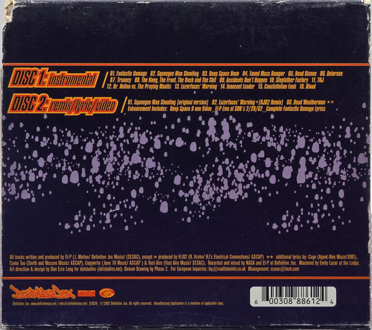 El-P. Fandam Plus. 2002. Musikk-CD.